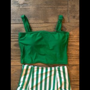 Kortni Jeane small latterback swim top